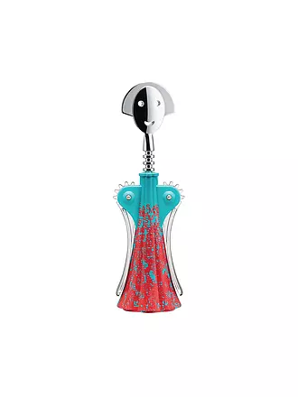 ALESSI | Korkenzieher ANNA-G LIQUID Blau/Rot | 